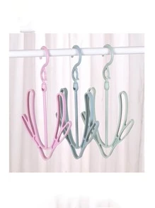 1 colgador de zapatos multifunción, estante de secado de zapatos para el hogar - verde menta - Ver 3