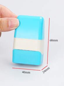 1 pieza Sello Rodillo de dos tonos - Azul - Ver 4