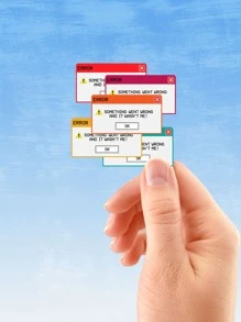 LookWhatLaurenMade Nhãn dán khẩu hiệu & hoa văn hình học, trường học - Nhiều màu - Xem 1