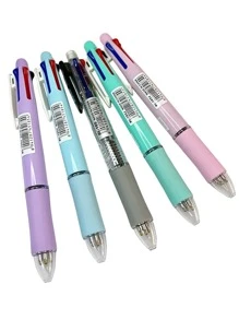 5入組混色圓珠筆 - 彩色 - 查看 4