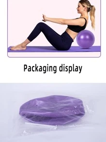 1pc Yoga & Pilates Ball - Purple - View 3