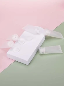 5入組20毫升空分裝瓶，液體旅行瓶，防漏可擠壓旅行配件，適用於洗髮水、護髮素、乳液、沐浴露