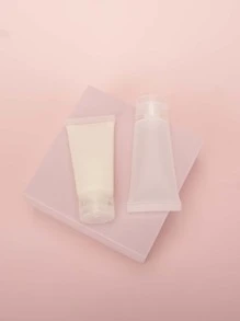 5入組20毫升空分裝瓶，液體旅行瓶，防漏可擠壓旅行配件，適用於洗髮水、護髮素、乳液、沐浴露