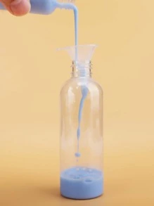 7入組透明分配瓶和漏斗套裝，用於旅行裝化妝品空透明分配器容器，用於香水護膚化妝乳液空化妝品可再填充旅行容器塑料髮膠瓶噴霧器