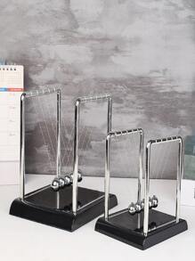 1入組不銹鋼裝飾工藝歐式搖籃平衡球設計家居裝飾品 - 彩色 - 查看 5