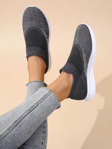 女士透氣低幫運動戶外跑步鞋