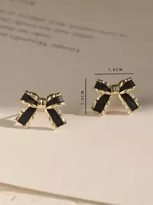 Bow Stud Earrings