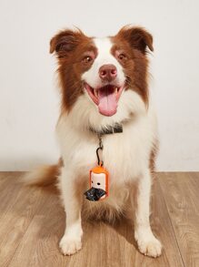 1 pieza Dispensador de bolsas para caca de mascotas de sonrisa al azar - Multicolor - Ver 4