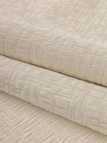 1入組素色沙發巾簡約素色滌綸家用毛巾套四季皆宜 - 米色 - 查看 2