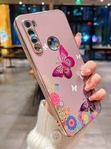 Ốp điện thoại họa tiết bướm, tương thích với iPhone 15/15Plus/15Pro/15Promax, phiên bản quốc tế, không phải phiên bản nội địa. - Nhiều màu - Xem 2