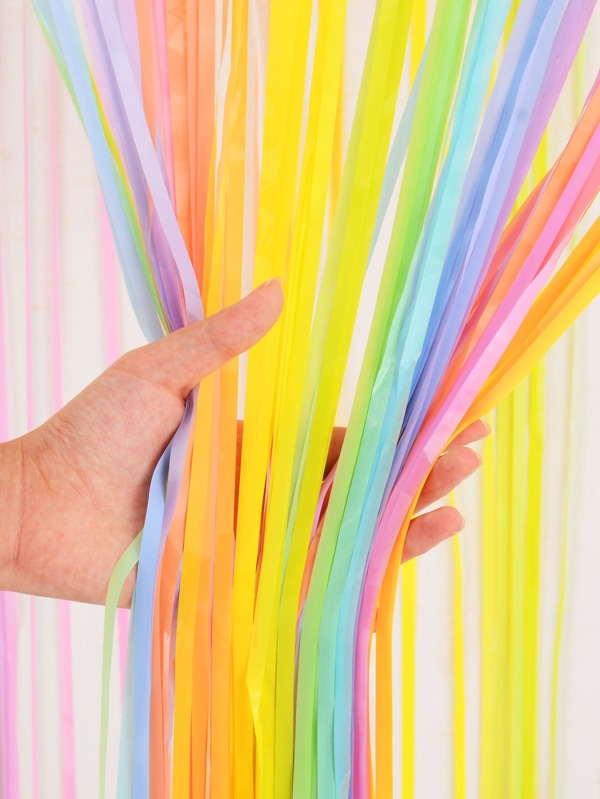 kumozawa ستارة شراري 1 قطعة، ستارة شراري لون الكتلة الحديثة من البولي إيثيلين للاحتفالات والأعياد