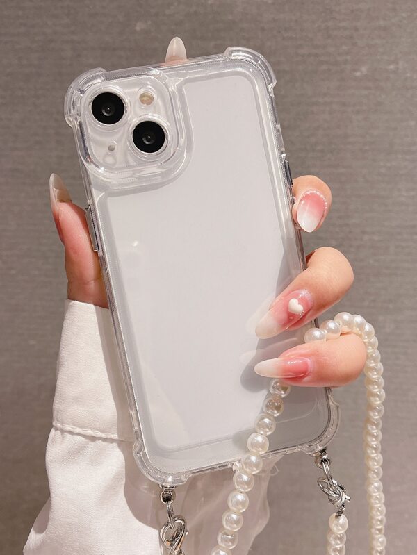 2.0 Glitter Thick Acrylic Four-Corner Anti-Drop Transparent Soft Phone Case Compatible With IPhone 17 Pro Max/17 Pro/17 Air/17/16 Pro Max/16/16 Pro/16 Plus/15/15 Pro Max/15 Pro/15 Plus/11/12/13/14 Pro Max/XS/XR/11 Pro/11 Pro Max/12 Pro/12 Pro Max/13 Pro/13 Pro Max/7 Plus/14 Pro/14 Pro Max/14 Plus/7 Plus/8 Plus/8/SE2, Minimalist Design