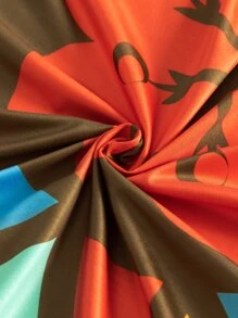 Manta de playa con estampado geométrico - Multicolor - Ver 5