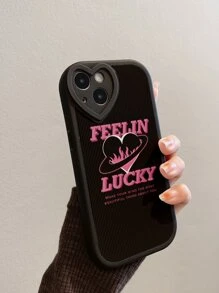 Funda para móvil con estampado de letra - Multicolor - Ver 2