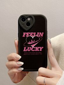 Funda para móvil con estampado de letra - Multicolor - Ver 3