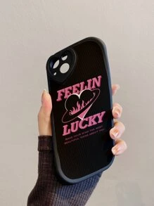 Funda para móvil con estampado de letra - Multicolor - Ver 4