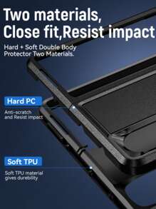 Étui de téléphone pour le jour du père, style minimaliste unicolore, résistant aux chocs et compatible avec Galaxy S24U/A05/A35/A15/A25/A24/S23FE/A12345/12345 Series/ Compatible avec les séries Apple 14ProMax/15/13/12/11/7/8/XSMaxR/ Compatible avec Moto G5G2022/G Stylus/G Play/ Série Power - Noir - Voir 3