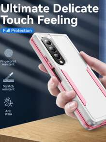 适用于 16 Explorer 情侣手机壳，高级防震纯色简约风格 - 兼容 Galaxy S24u/A05/A35/A15/A25/A24/S23fe/A12345/12345 系列/兼容 14 Pro Max/15/13/12/11/7/8/Xs Max R 系列/兼容 MOTO G5G 2022/G Stylus/G Play/Power 系列手机壳，防水防摔防刮，国际版，非国内版 - 白色 - 查看 4