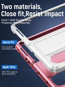 适用于 16 Explorer 情侣手机壳，高级防震纯色简约风格 - 兼容 Galaxy S24u/A05/A35/A15/A25/A24/S23fe/A12345/12345 系列/兼容 14 Pro Max/15/13/12/11/7/8/Xs Max R 系列/兼容 MOTO G5G 2022/G Stylus/G Play/Power 系列手机壳，防水防摔防刮，国际版，非国内版 - 白色 - 查看 6