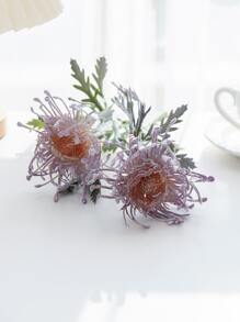 1入組塑料人造花婚禮用假花家居裝飾 - 彩色 - 查看 5