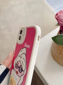 Cartoon Graphic Phone Case - Multicolor - View 2