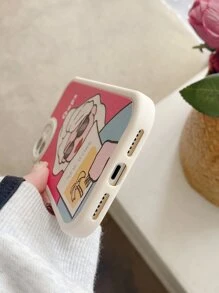 Cartoon Graphic Phone Case - Multicolor - View 3