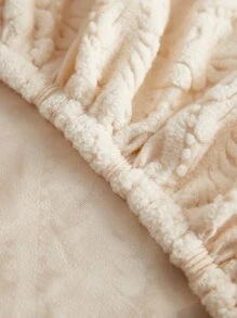 1入組幾何提花沙發座墊套現代滌綸彈力沙發靠墊套適合家用 - 米色 - 查看 3