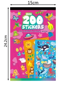 1pc Cartoon Graphic Sticker Back To School