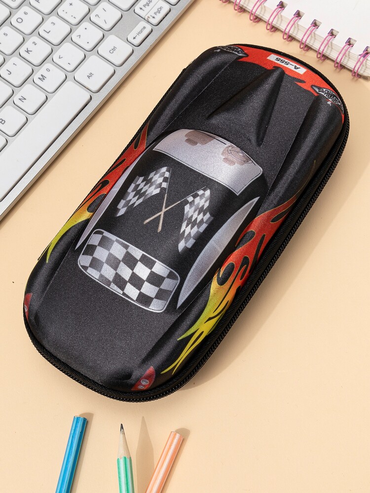 Multifunctional Car Shaped Pencil Case/Pen Holder, Back To School, School Supplies, Pencil Pouch, School Bag - Multicolor - View 1