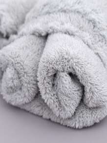 Toalla de mano con diseño de oso de 1 pieza, toalla de cara de agua absorbente Simple para regalo - Rosa - Ver 13