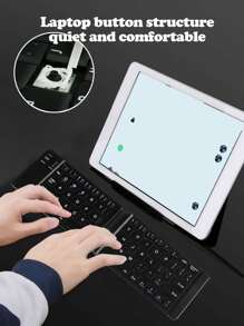 迷你可折疊鍵盤 - 黑色 - 查看 5