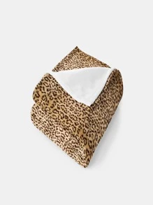 1 Chăn Họa Tiết Da Báo, Chăn Vải Dệt Kim Hiện Đại Cho Gia Đình, Tất Cả Các Mùa - Nhiều màu - Xem 3