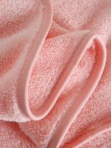 1 toalla bordada de dibujos animados, decoración de orejas de animales de dibujos animados, toalla de cara de agua absorbente para baño - Multicolor - Ver 6