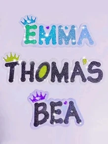 1入組字母形狀切割模具極簡字母設計DIY蝕刻模板工藝模具