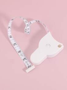 1ชิ้น ไม้บรรทัดอ่อนแบบทึบ,ไม้บรรทัด - สีขาว - ดู 2