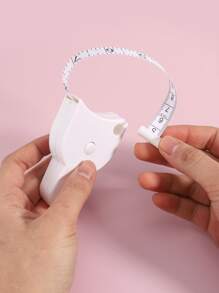 1ชิ้น ไม้บรรทัดอ่อนแบบทึบ,ไม้บรรทัด - สีขาว - ดู 4