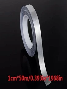 1入組素色地板密封貼紙 - 銀色 - 查看 2