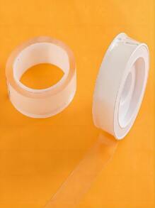 1roll Transparent Strong Waterproof Double-sided Tape - Clear - View 1