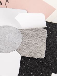 Cute-Sweet Multicolor Rhinestone Glitter Fabric Breast Petals - Multicolor - View 4