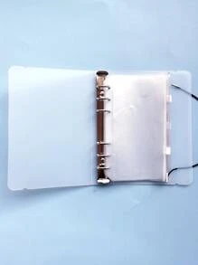 1 pieza Cubierta transparente de hojas sueltas - Multicolor - Ver 1