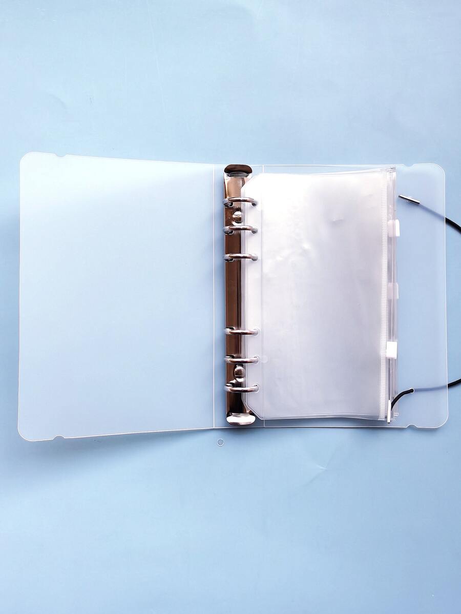 1 pieza Cubierta transparente de hojas sueltas - Multicolor - Ver 1