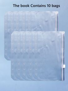 1 pieza Cubierta transparente de hojas sueltas - Multicolor - Ver 2