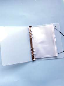 1 pieza Cubierta transparente de hojas sueltas - Multicolor - Ver 7