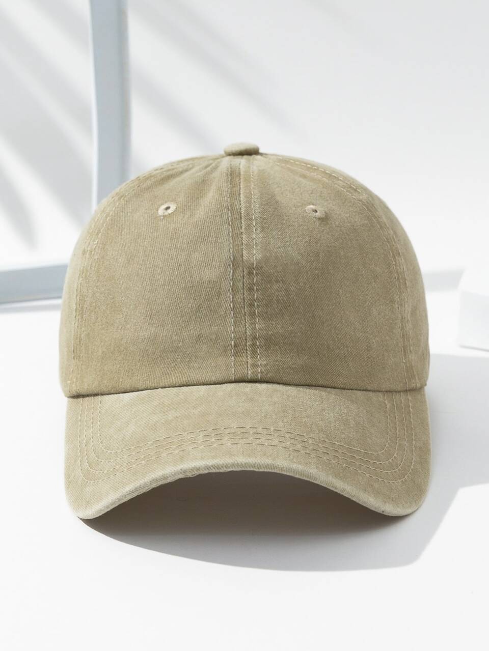 Men Solid Baseball Cap