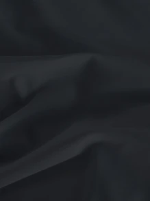 2pcs Solid Pillowcase Without Filler - Black - View 3