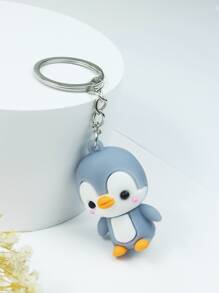 Dễ Thương 1 Áo Nam Sáng Tạo Hoạt Hình Chim Cánh Cụt Búp Bê Trang Trí Đa Năng Móc Khóa Mặt Dây Chuyền - Nhiều màu - Xem 2