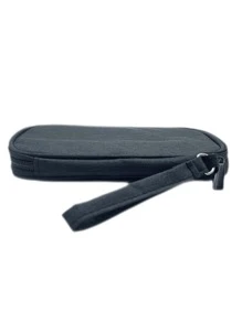 Cartera de viaje Titular de pasaporte familiar Estuche organizador de documentos Accesorios de viaje Bolsa de documentos Tarjetero - Gris Oscuro - Ver 3