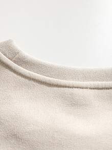 Men Letter Graphic Tee - Apricot - View 3