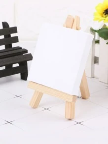 2pcs Mini Wooden Easel - Brown - View 1
