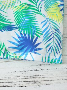 Baby Boy 2pcs Letter & Tropical Print Tank Top